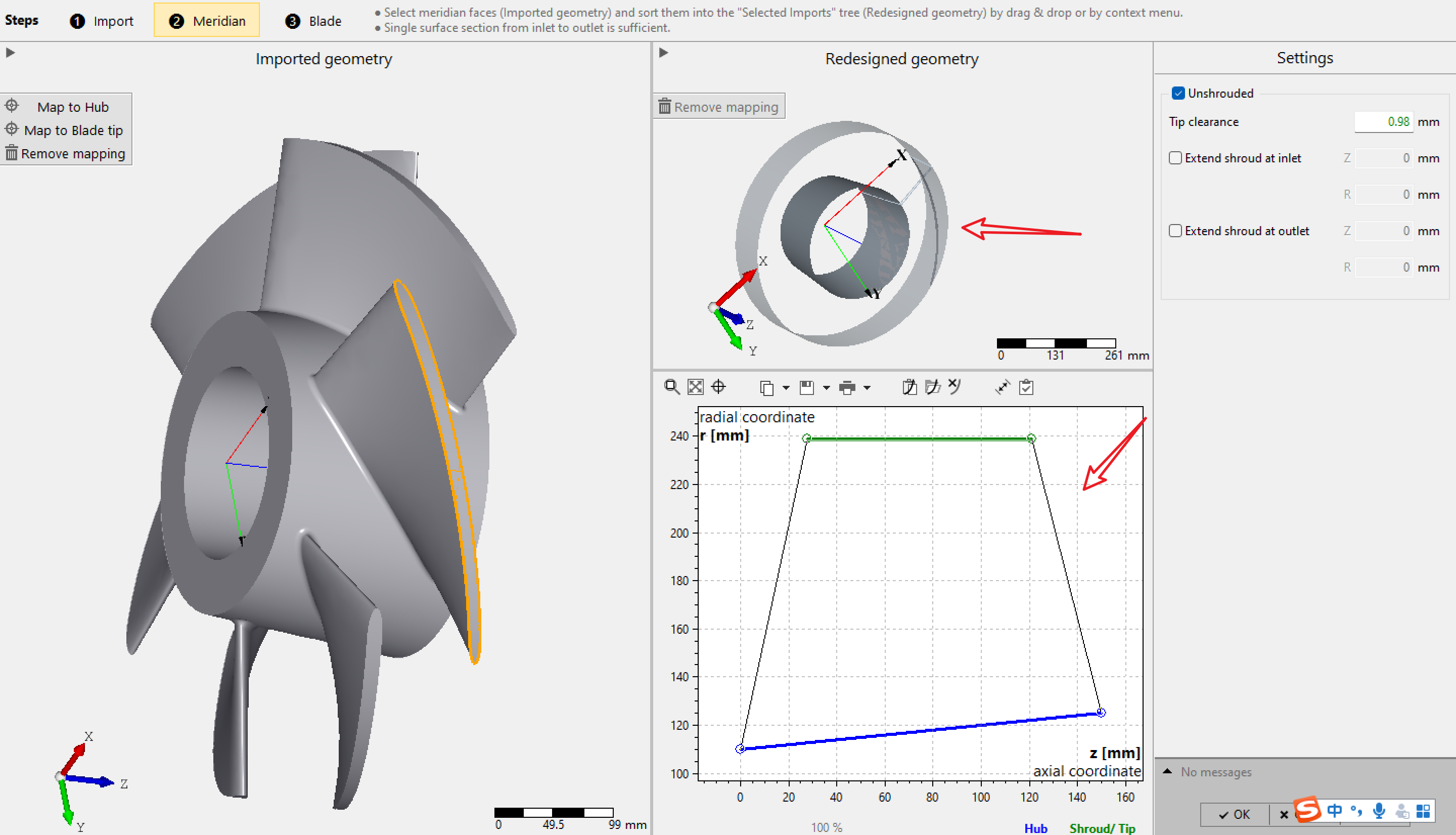Cfturbo2022逆向设计轴流泵教程